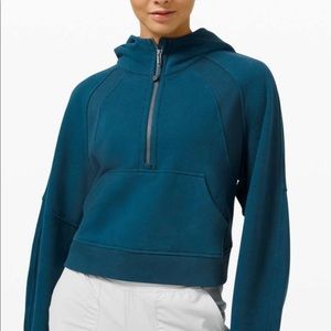 Scuba Oversized 1/2 Zip Hoodie XS/S